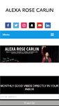 Mobile Screenshot of alexacarlin.com